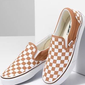 Vans Classic Checkerboard Slip Ons